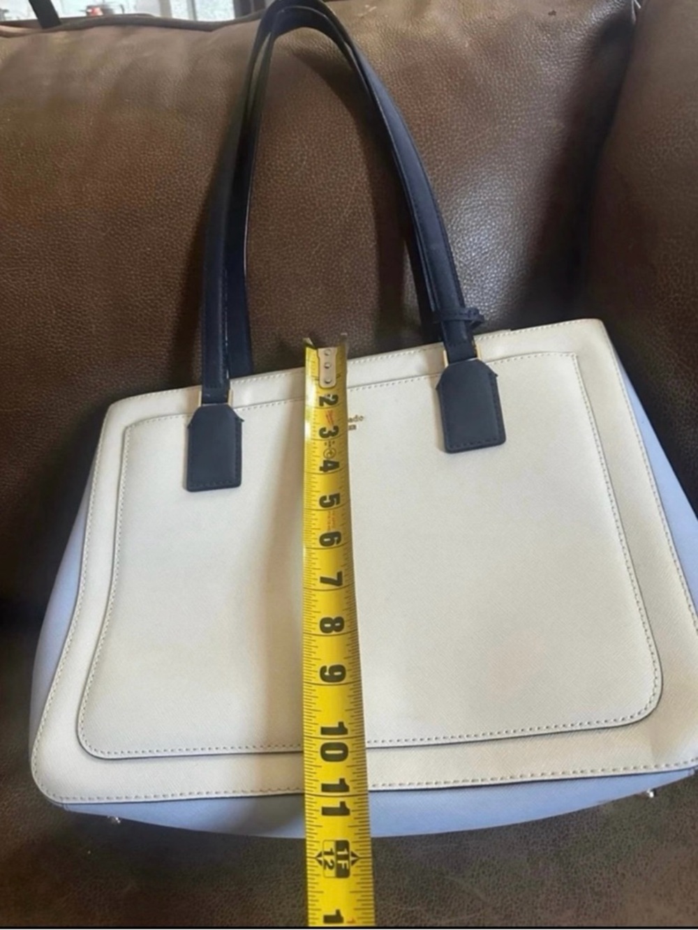 Kate Spade White and Blue Women's Bag.#Kate spade #crossbodybag#women’sbags - Picture 4 of 5